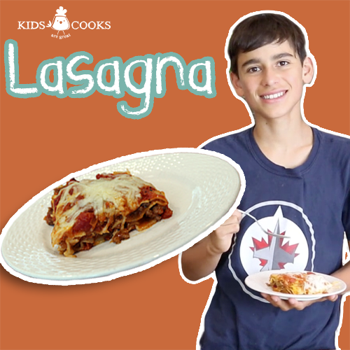 homemade lasagna video lesson kids are great cooks