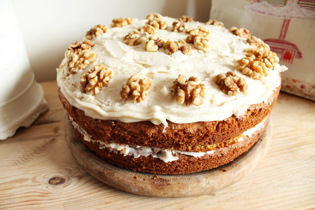 Carrot Cake With Cream Cheese Frosting