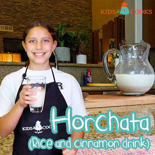 Agua de Horchata (rice and cinnamon drink)