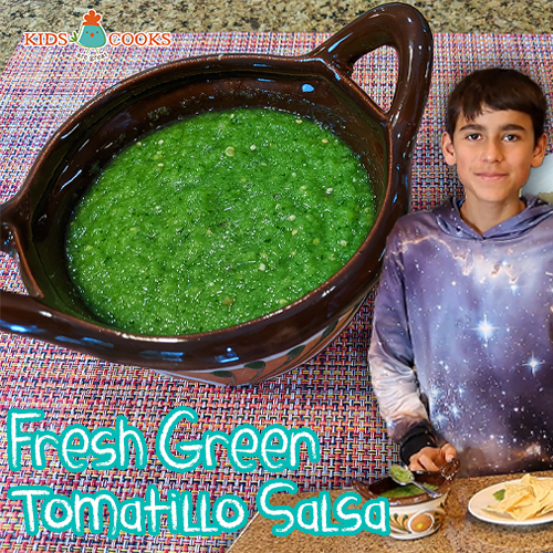 Fresh Green Salsa With Tomatillos