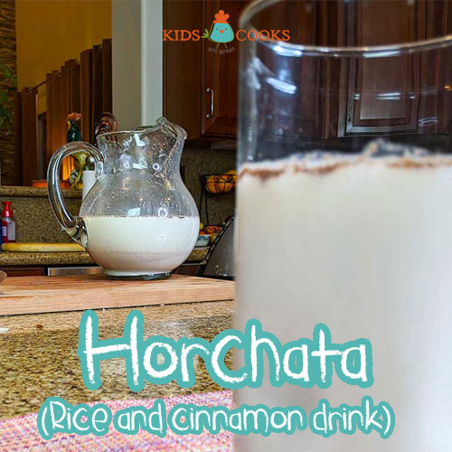 Horchata-Square (rice and cinnamon drink)
