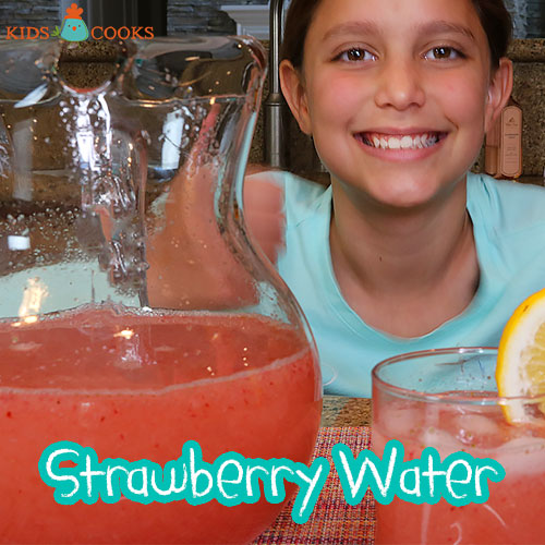 Strawberry-Water (Agua de Fresa)