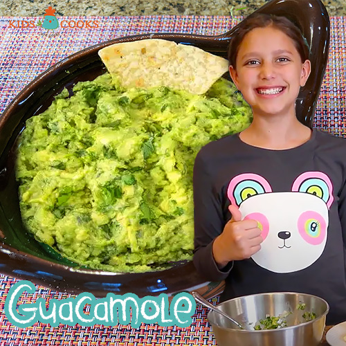 authentic homemade guacamole