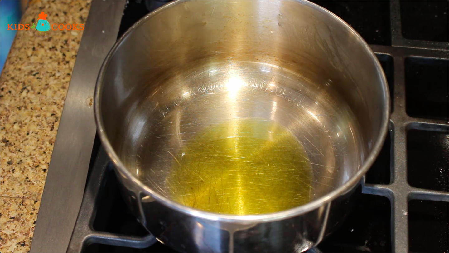 Add tablespoon of olive oil